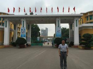 豫珠肥业总经理王永红援助越南化肥系统开车成功